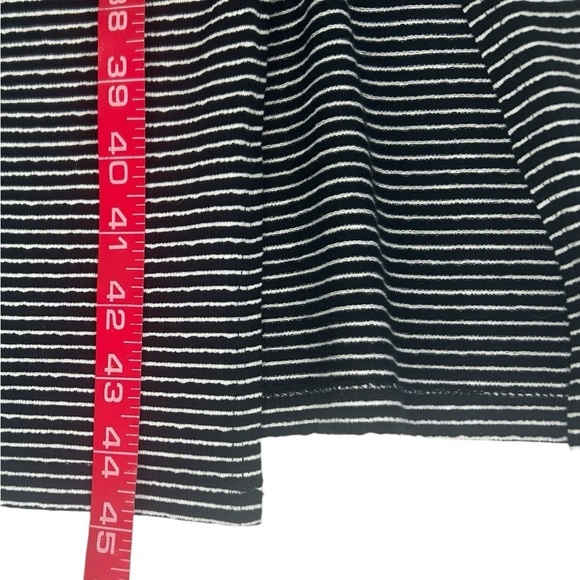 Skies are Blue Womens SZ M Front Twist Stripe Jersey Sleeveless Dress NEW - Picture 10 of 11